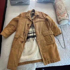 Men's Corduroy Raglan Coat